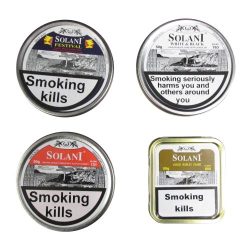 Solani Pipe Tobacco Sampler 40g