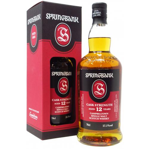 Springbank 12 Year Old Cask Strength 2019 - 70cl 57.1%