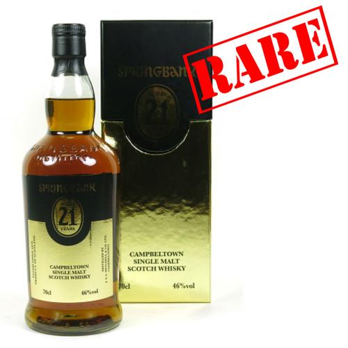 Springbank 21 Year Old 2013 Legend Returns Vintage Release Whisky - 70cl 46%