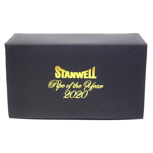Stanwell Pipe Of The Year Light 2020 Sand/ Smooth Top Silver Mounted Fishtail Pipe (ST36) - END OF LINE