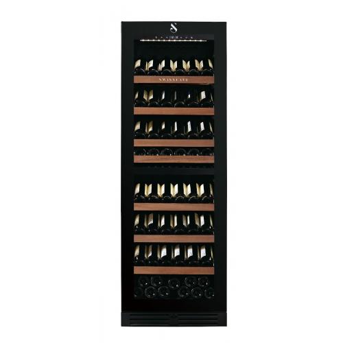 Swisscave Premium Edition Dual Zone Wine Cooler - 134-200 Bottle Capacity