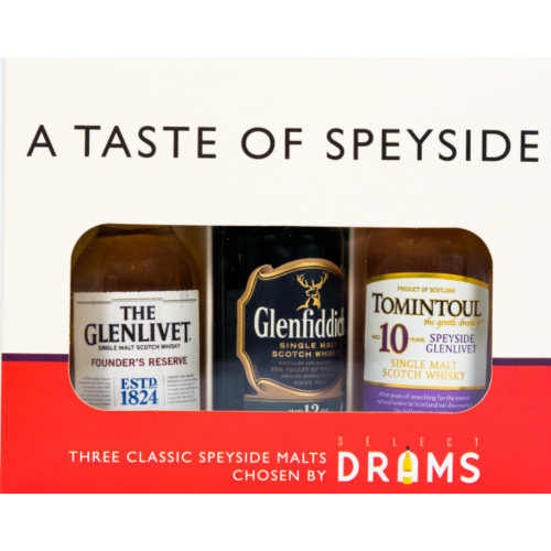 A Taste of Speyside 3 x 5cl Gift Pack