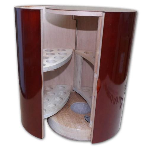 Turmeaus Limited Edition Cylinder Shaped Humidor - 18 cigars capacity