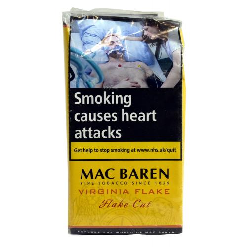 Mac Baren Virginia Flake Pipe Tobacco 050g (Pouch)