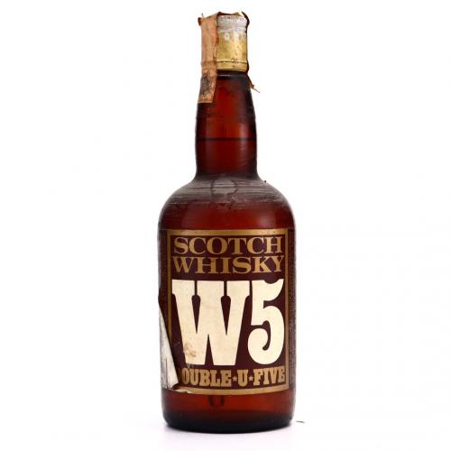 W5 Double U Five 1970s Scotch Whisky - 40% 70cl