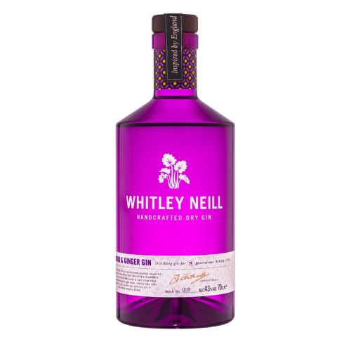 Whitley Neill Rhubarb & Ginger Gin - 70cl 43%