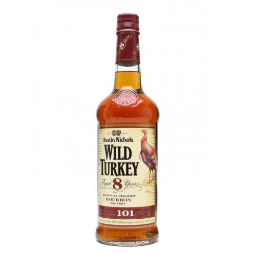 Wild Turkey 101 Proof Kentucky Bourbon - 70cl 50.5%