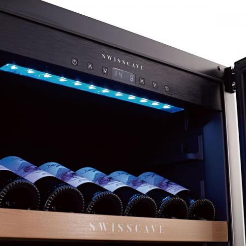 Swisscave Classic Dual Zone Wine Cooler - 114-135 Bottle Capacity