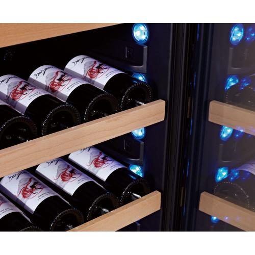 Swisscave Premium Edition Dual Zone Wine Cooler - 40 Bottle Capacity