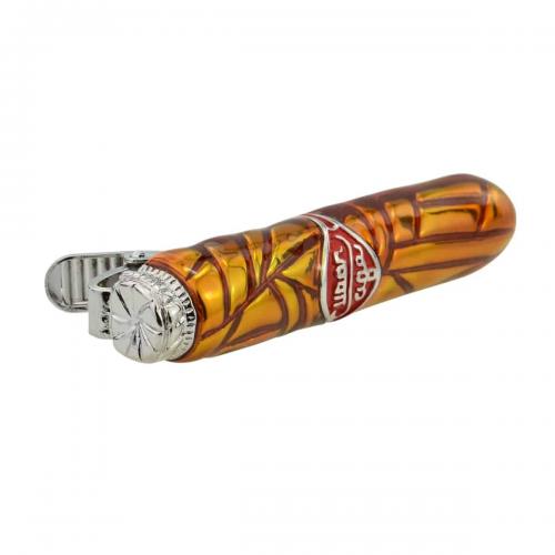 Cigar Smokers 3D Tie Clip