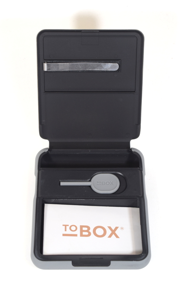 To Box First Edition Tobacco Box - Dark Grey