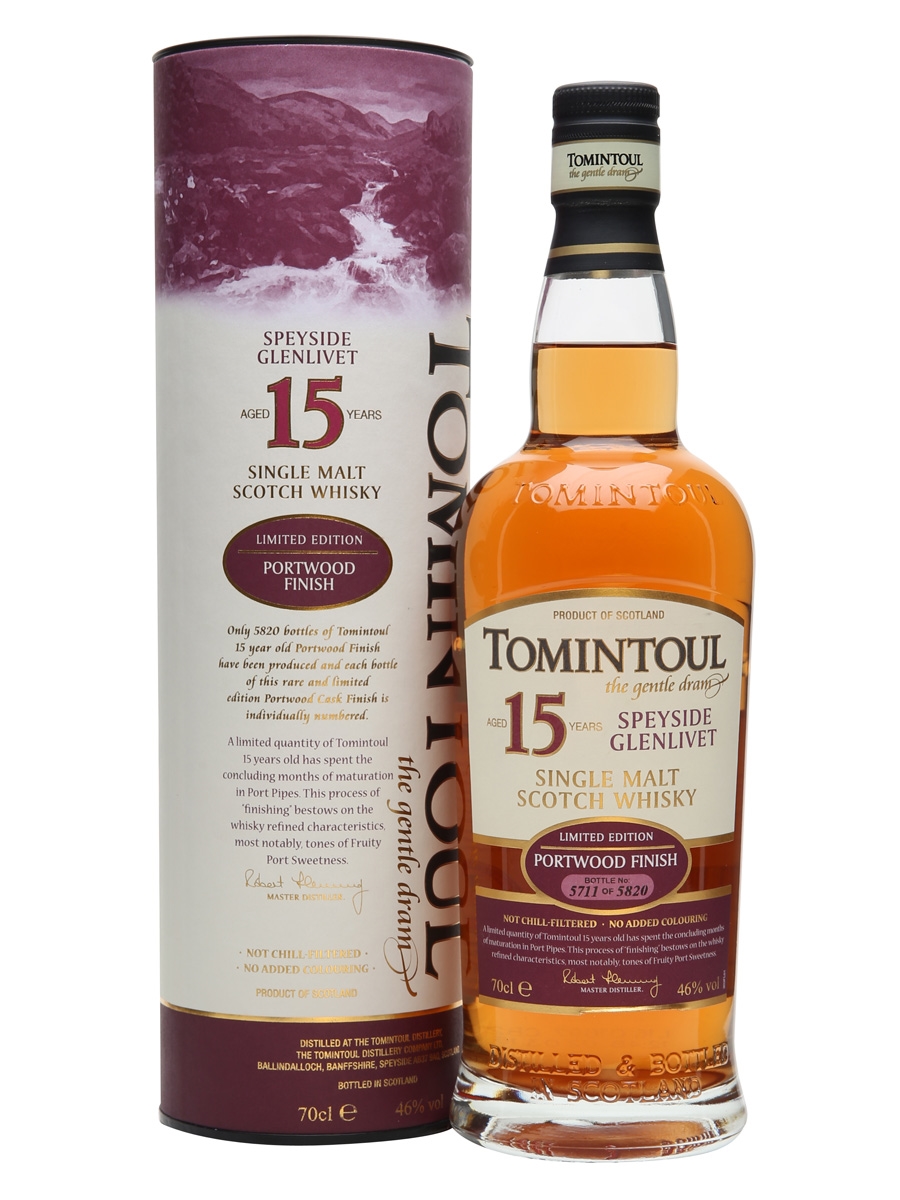 Tomintoul 15 Year Old 2006 Port Cask Finish - 46% 70cl