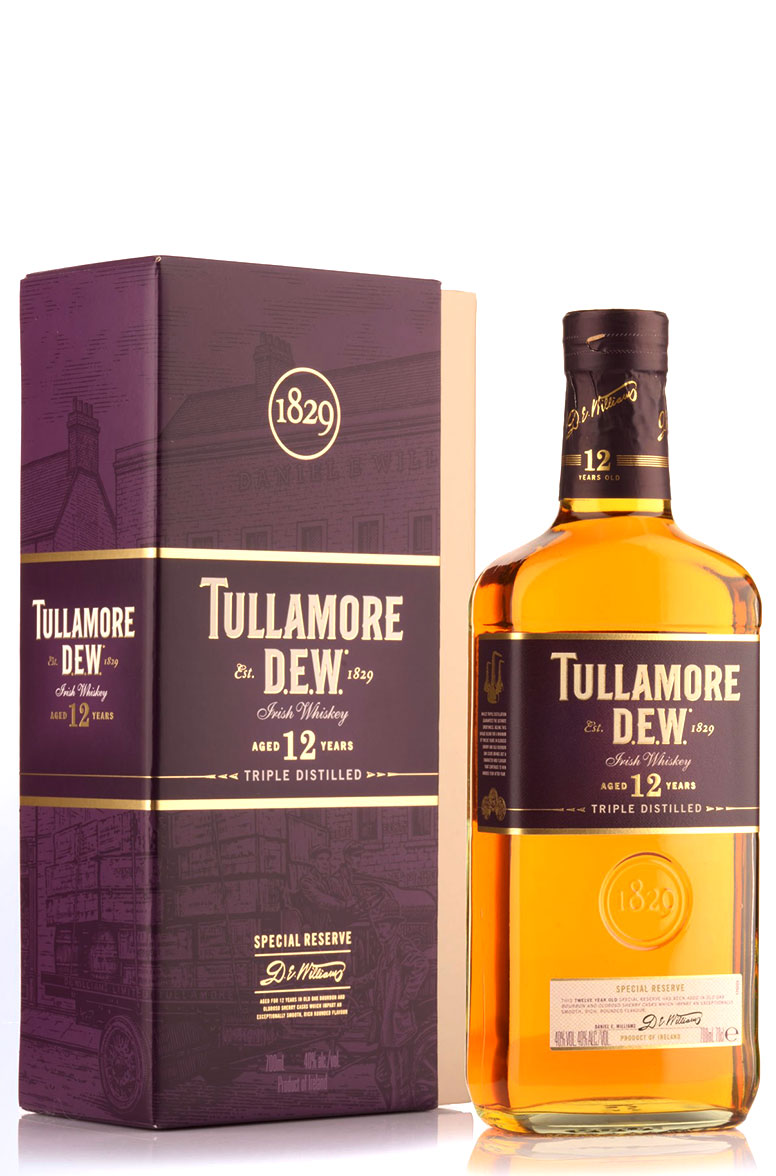 Tullamore Dew 12 Year Old Special Reserve Irish Whiskey - 70cl 40%