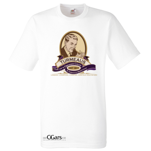 C.Gars Ltd - Turmeaus Logo T-Shirt - White