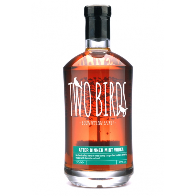 Two Birds After Dinner Mint Vodka - 70cl 29%