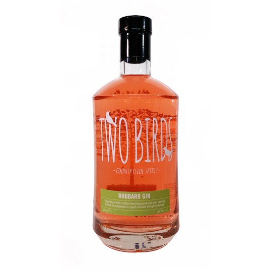 Two Birds Rhubarb Gin - 70cl 40%