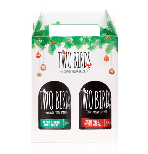 Two Birds Vodka Pack - 2 x 20cl - END OF LINE