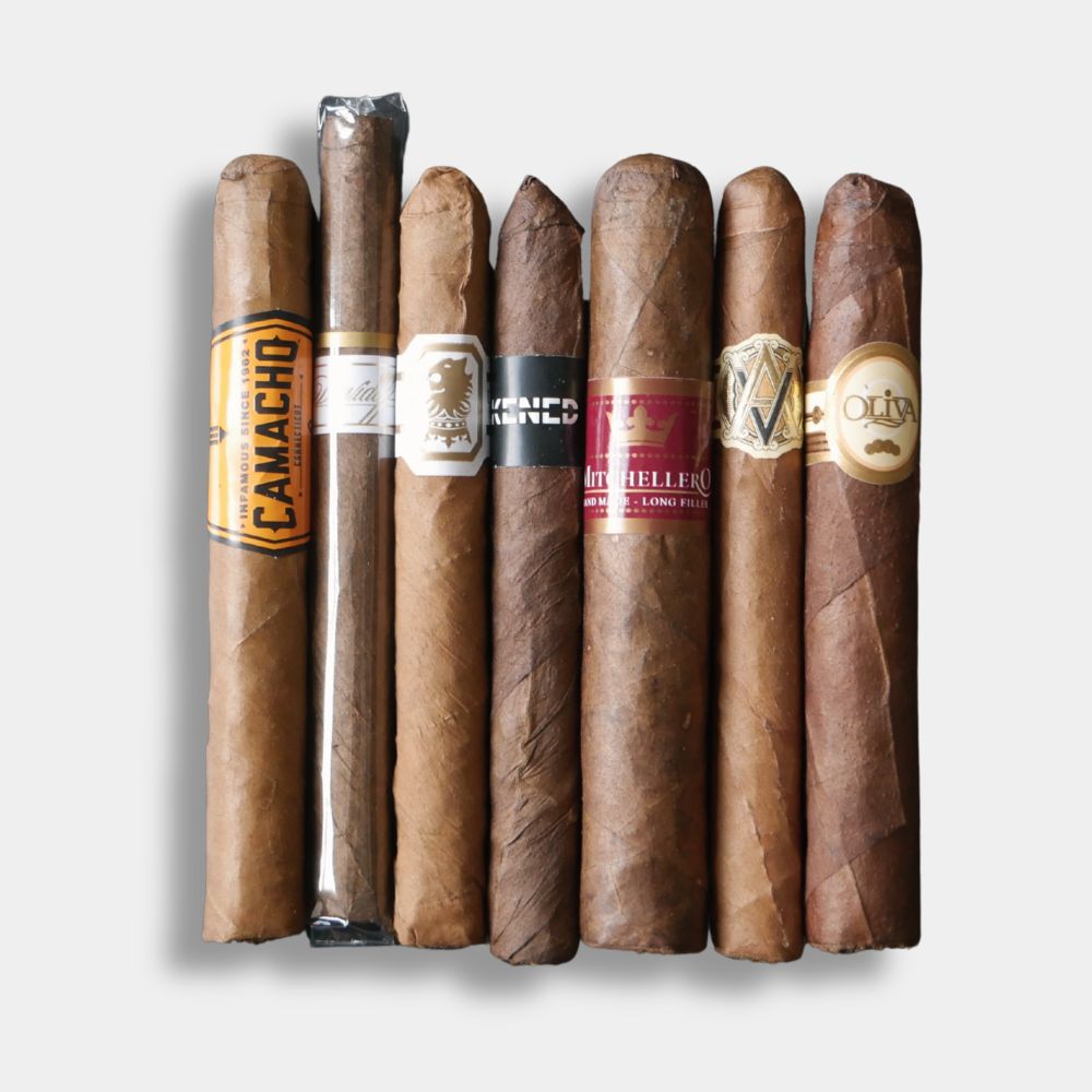 ultimate tobacco white Churchill Cigar Sampler including floors Prism #52 Tobacco Brown 17