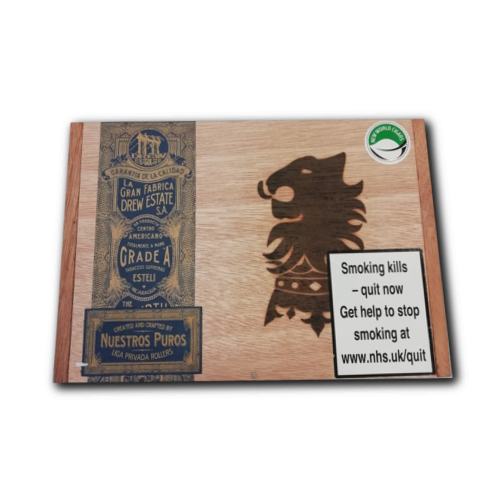 Empty Drew Estate Undercrown Flying Pig Maduro Cigar Box