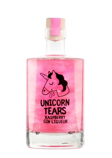 Unicorn Tears Pink Rasberry Gin - 50cl 40%