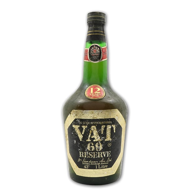 VAT 69 1970s Blended Scotch Whisky - 1L 43%