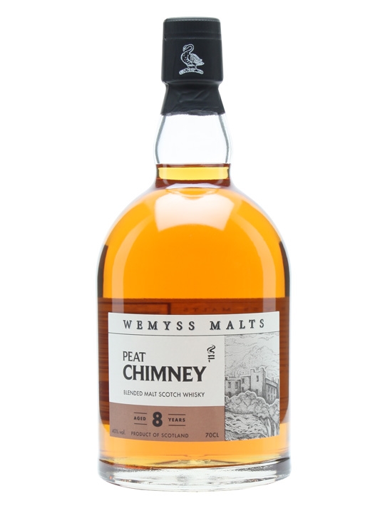 Peat Chimney 8 Year OId Blended Scotch (Wemyss Malts) Whisky - 70cl 40%