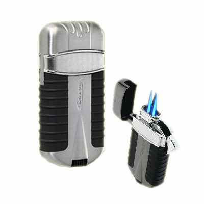 Vector Exlade Dual Torch Lighter - Black