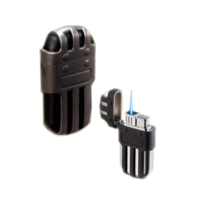 Vector Max Jet Flame Lighter - Black