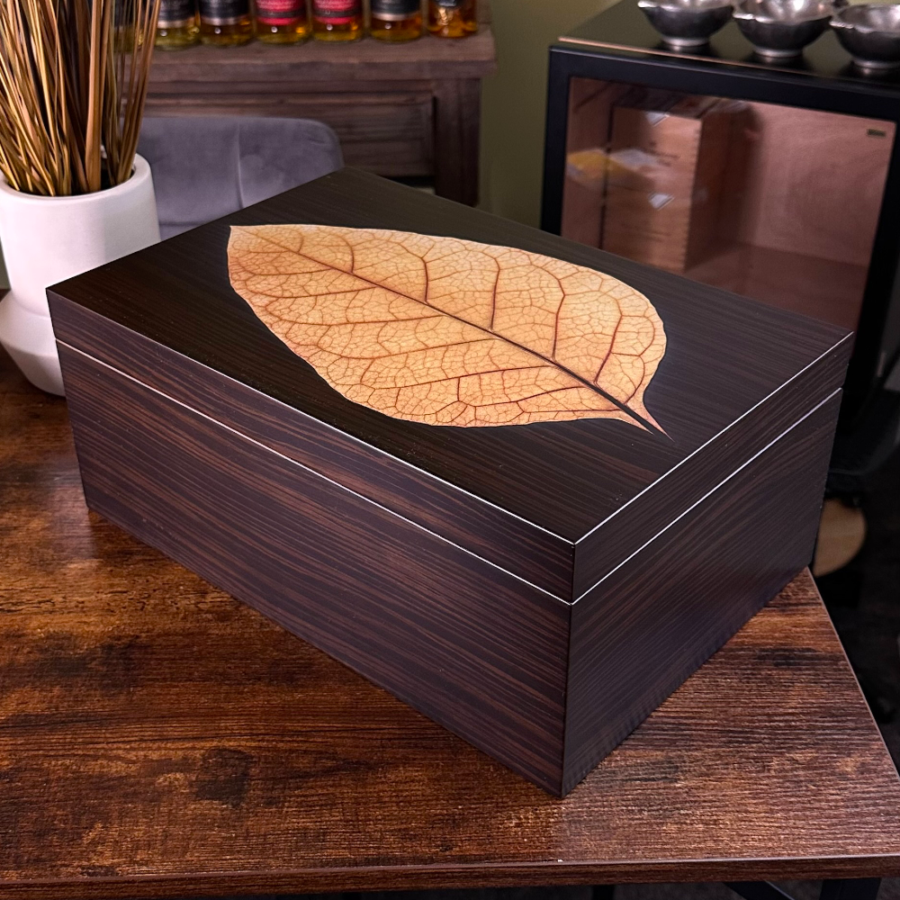 Adorini Venezia Deluxe Cigar Humidor Brown Large 75 Cigar