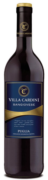 Sangiovese Villa Cardini Wine - 75cl 12.5%