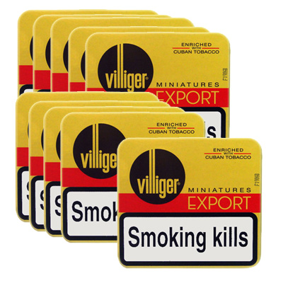 Villiger Minis - 100s (10 tins of 10)