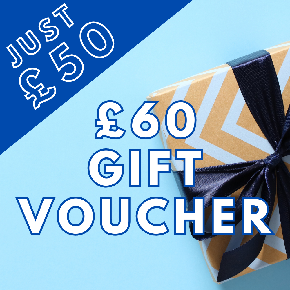 Online Gift eVoucher for use online only £60