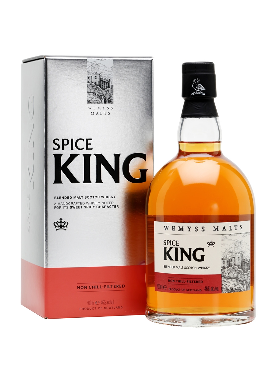 Spice King NAS (Wemyss Malts) Blended Malt Scotch Whisky - 70cl 46%