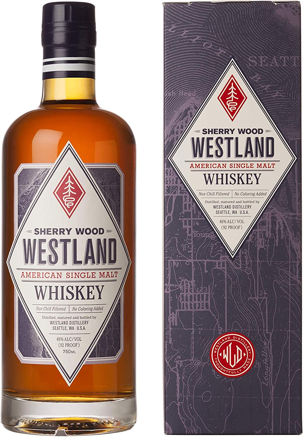 JANUARY SALE - Westland Sherry Wood - 46% 70cl