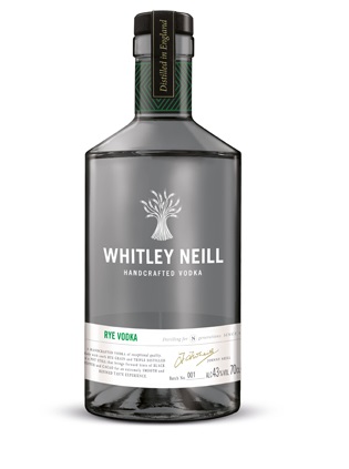 Whitley Neill Rye Vodka - 43% 70cl