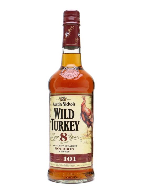 Wild Turkey 101 Proof Kentucky Bourbon - 70cl 50.5%