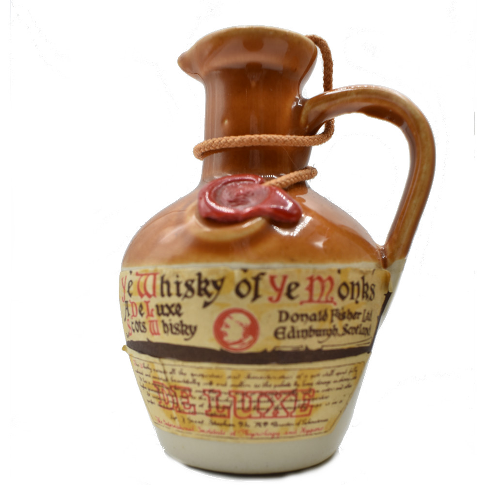 Ye Whisky of ye Monks Donald Fisher Decanters - 26 2/3FL. OZ